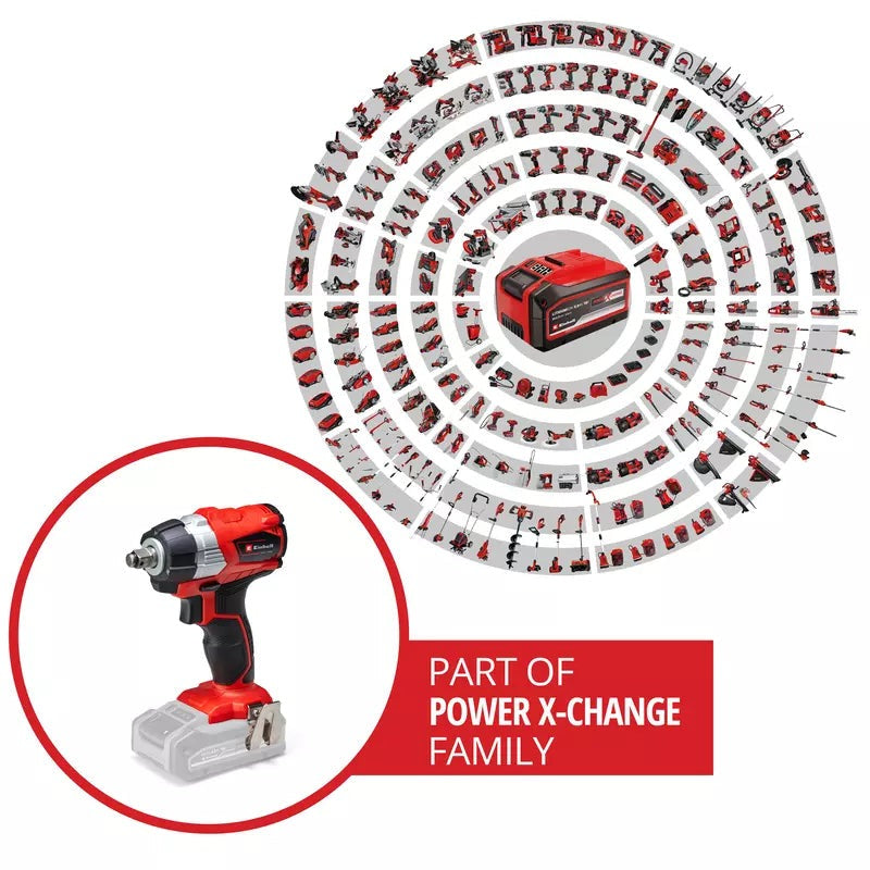 PROFESSIONAL Cordless Impact Wrench – TP-CW 18 Li Brushless-Solo