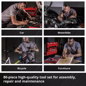 Tool Case 80 pcs. E-CASE