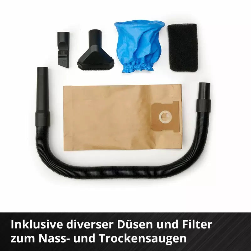 Cordless Wet & Dry Vacuum Cleaner – TE-VC 18/10 Li-Solo