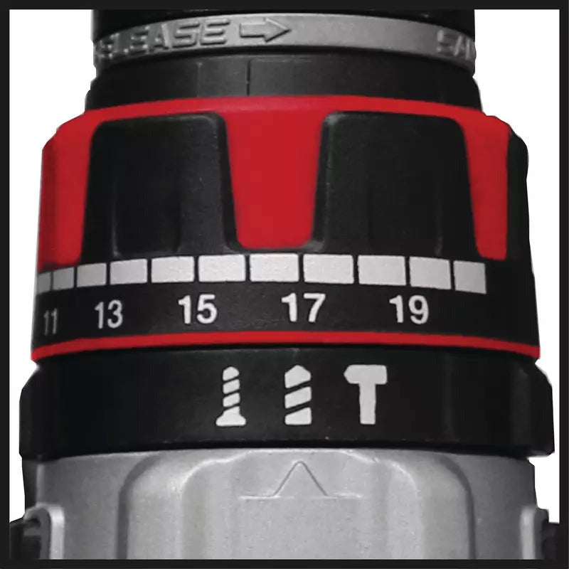 PROFESSIONAL Cordless Impact Drill TP-CD 18/50 Li-i BL +39 (2x 2.0Ah)