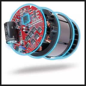 PROFESSIONAL Cordless Impact Drill TP-CD 18/50 Li-i BL +39 (2x 2.0Ah)