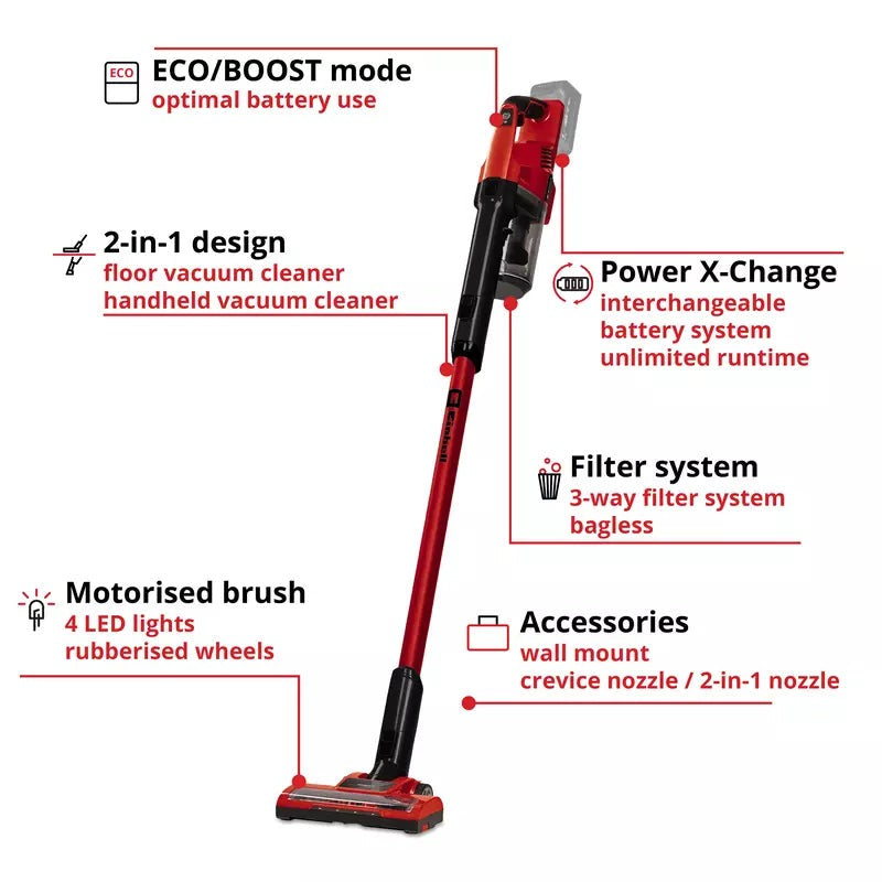 Cordless Handstick Vacuum Cleaner – TE-SV 18 Li-Solo